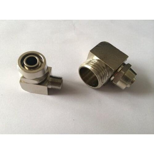 LOT2 BSP Male Elbow Brass 12mm OD Coupler Connector Compression fitting PL12-01/02/03/04