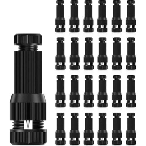 New 24 Cyclone Connector Sideways Lighting Connector Waterproof Low Cyclone Connector No. 12-20 Cyclone Connector