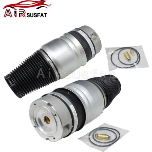 Front Left & Right Air Bellow Air Suspension Springs For Audi Q7 For VW Touareg For Porsche Cayenne 02-10 7L8616403B 7L8616404B