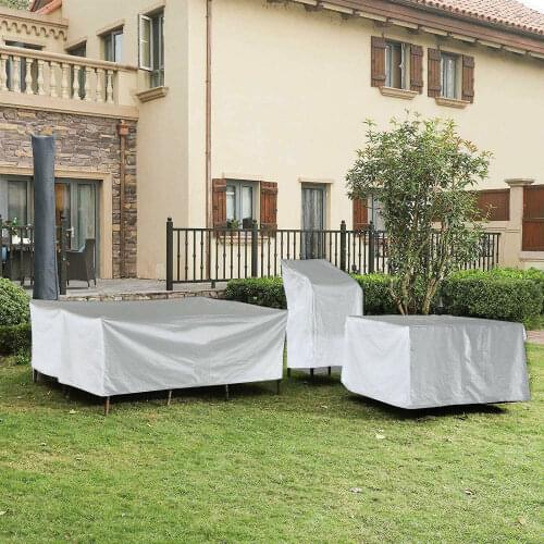 Waterproof Outdoor Patio Garden Furniture Covers Rain Snow Chair Covers For Sofa Table Chair Dust Proof Cover