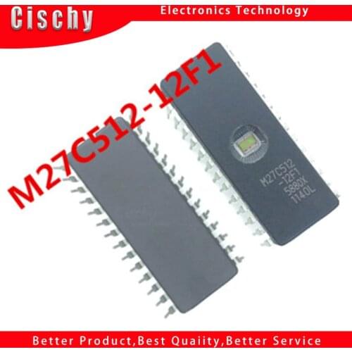 1pcs/lot M27C512-10F1 M27C512-12F1 M27C512-12F3 -12F6 -15F1 -15F3 -70F1 -90F6 M27C512-15XF1 27C512 M27C512 CDIP-28 In Stock