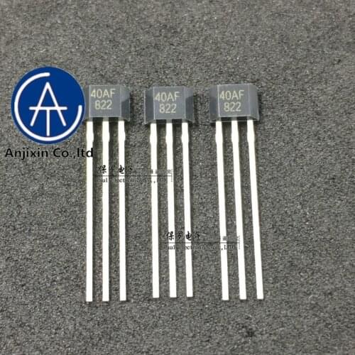 10pcs 100% orginal and new Hall element SS40AF Silkscreen 40AF Bipolar Hall sensor TO-92 Brushless Motor Hall in stock