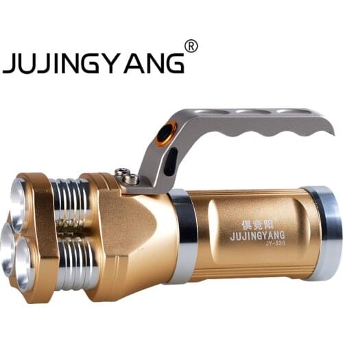 3 led light beads blue / white dual light source multifunctional marine fishing searchlight