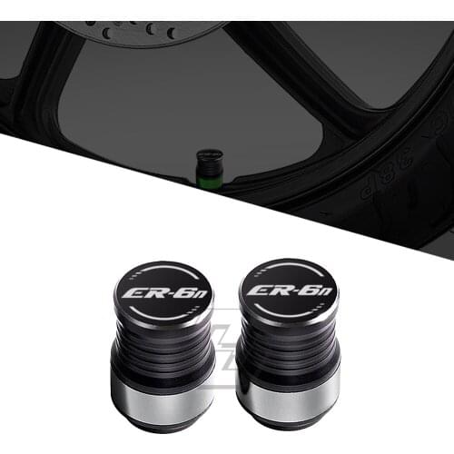 Motorcycle Accessories Wheel Tire Valve Caps Covers Case for Kawasaki ER-6N ER6N CNC Aluminum