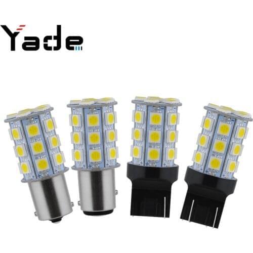 Automobile led stop lamp T20 1157 5050 27smd 1156 turn signal lamp motorcycle lamp flash tail lamp