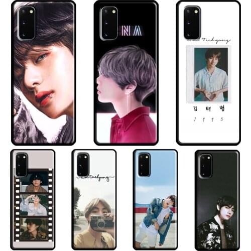 Taehyung Kpop V Case For Samsung Galaxy S10 S9 S8 Note 10 Plus Note 20 Ultra S20 FE S21 Ultra Phone Cover
