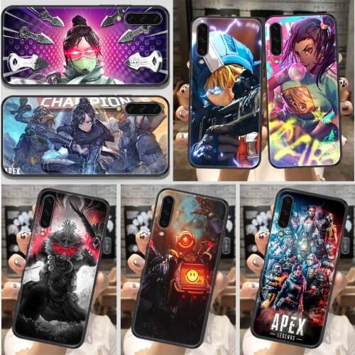 Game Apex Legends Phone Case For Samsung Galaxy A 10 12 20E 21S 30 32 40 50 51 52 70 71 72 5 6 7 2016 2018 black luxury bumper