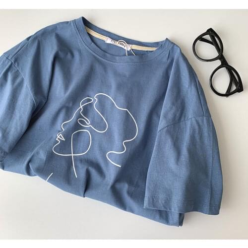 Cheap wholesale 2021 spring summer autumn new fashion casual woman t-shirt lady beautiful nice women Tops female BVy735