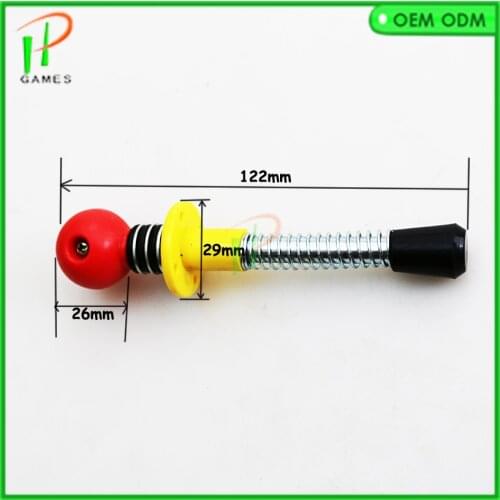 Child Pinball Machine Trolley Glass Beads Small Trolley Red ball Pinball Trolley Accessories