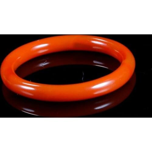 Natural red 3mm agate jade rings jewelry gemstone band ring jade stones for women men jewellery rings natural stone superfine