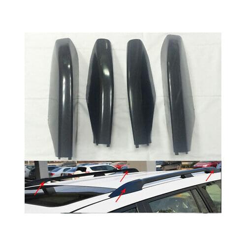Roof Rack Bar Rail End Cover Shell 4P For Toyota Land Cruiser Prado Fj120 03- 09