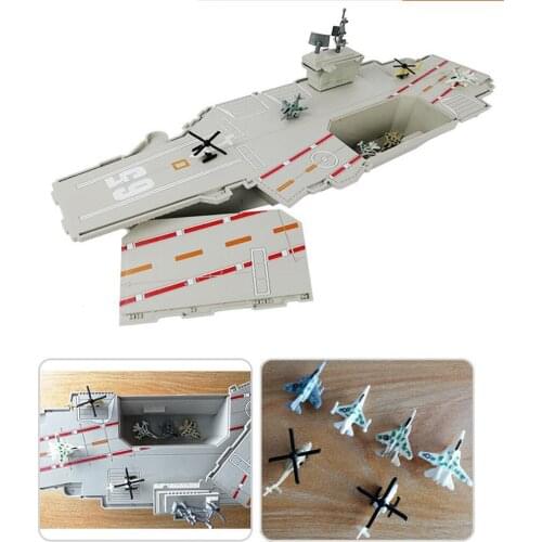 1 Piece 1/730 Aircraft Carrier Model Landing Battleship Toy Ship Gifts
