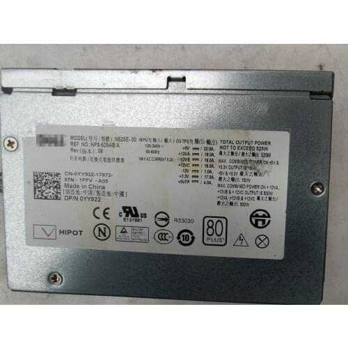 N525E-00 H525E-00 for DELL T3400 T410 server power supply