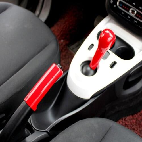 Headgear Handbrake cover Anti-scratch patch for Mercedes-Benz Smart 453 Fortwo Forfour interior decoration accessories