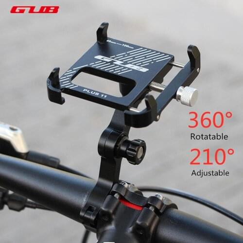 New GUB PLUS 11 Aluminum Alloy Rotatable Mobile Phone Bracket is Suitable for Mountain Bike Electric Vehicle and Motorcycle