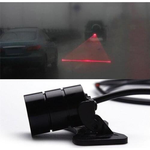 Brand New General Motors Truck Red Laser LED Rainy Day Fog Light Car Rear Light Anti-collision Signal Warning Light 1pc