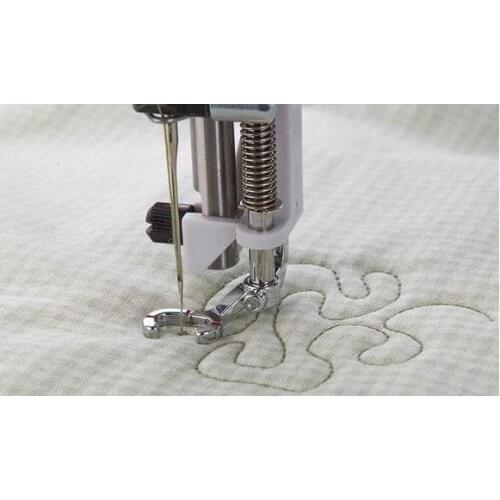 Open Toe Free Motion Quilting Darning Spring Foot #4130376-46 for Husqvarna Viking Designer Brilliance 80, Designer SE