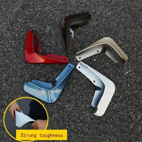 For Chery ARRIZO5 ARRIZO 5 2016-2018 Car fender wheel Reflective logo soft rubber fenders toughness and durable car supplies