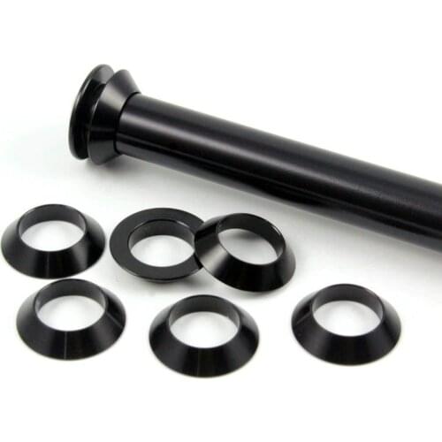 Bicycle Thru Axle Washer M12x4mm Axle Washers M12 Conical Washer Hubs Tube Shaft Skewers Washers Bicycle Accessories