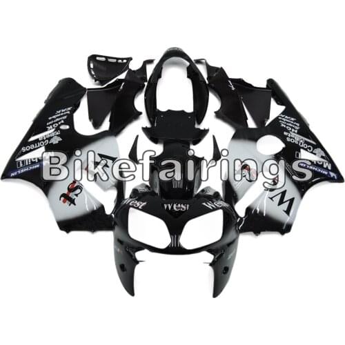 West Black and White Bike Body kit For ZX12R 2002 2003 2004 2005 2006 ZX-12R Injection Molding Motorcycles Covers Hulls