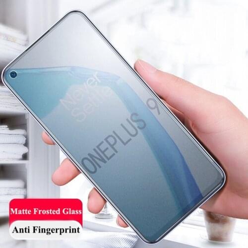 For OnePlus 9 9R Matte Frosted Tempered Glass Screen Protector One Plus 9 9R For OnePlus Nord N10 N100 Protcetive Glass