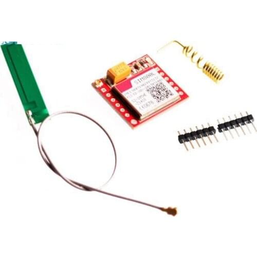 10pcs Smallest SIM800L GPRS GSM Module MicroSIM Card Core BOard Quad-band TTL Serial Port with the antenna