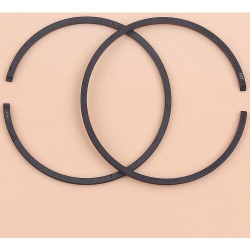 2pcs/lot 35mm x 1.2mm Piston Rings For Chainsaw Trimmer Brush Cutter Mower Replacement Spare Part