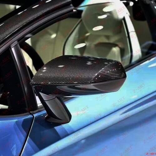 2011-2020 Z-ART LP700 carbon fiber mirror housing for Aventador SVJ carbon fiber mirror caps for LP720 LP740 LP750 LP770