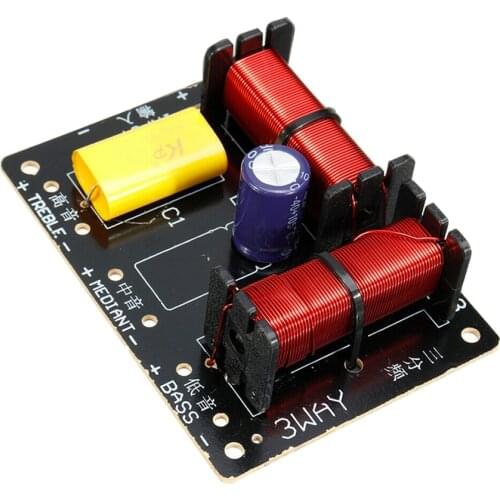 3Way 120W Audio Speaker Divider Treble Midrange Bass Speakers Crossover Frequency Home Theater Divider 1PC