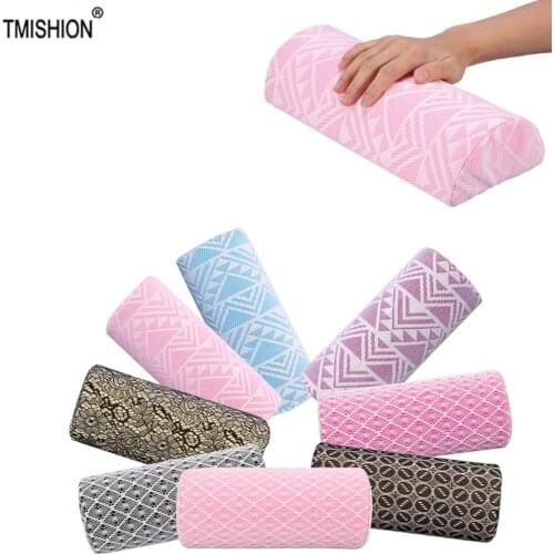 8 Type Nail Art Hand Rest Cushion Sponge Washable Manicure Pillow Arm Rest Nail Art Small Manicure Hand Plam Rest Cushion