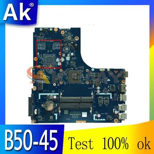 Akemy LA-B291P Motherboard For Lenovo B50-45 N50-45 Laptop Motherboard AMD CPU 100% Test Work Free Shipping