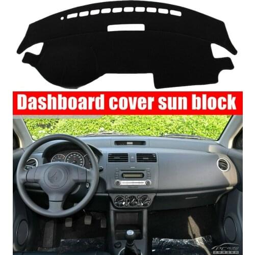 For Suzuki Swift Sport 2005-2009 2010 Right and Left Hand Drive Car Dashboard Covers Mat Shade Cushion Pad Carpets Accessories