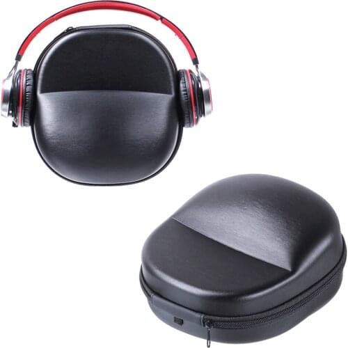 Outdoor Carry EVA Case Earphones Protective Storage Portable Handle Bag Headset Pouch for Headphone Headset for Universal Brands