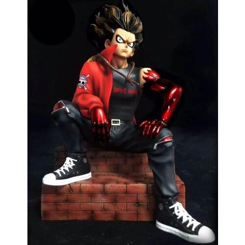 22cm japanese anime one piece figure one piece Luffy statue PVC action figure toys Luffy figure Decoration model Toys kid gift