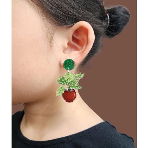 Женские золотые серьги HYceri China At AliExpress