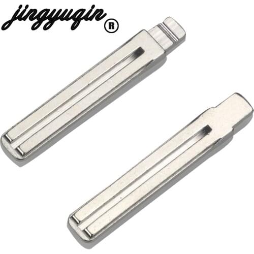 Jingyuqin 10PCS Remote NO.77 Uncut Flip Folding Car Key Blank for Kia 7T14 for Hyundai Verna IX35 77# Uncut Key Blade