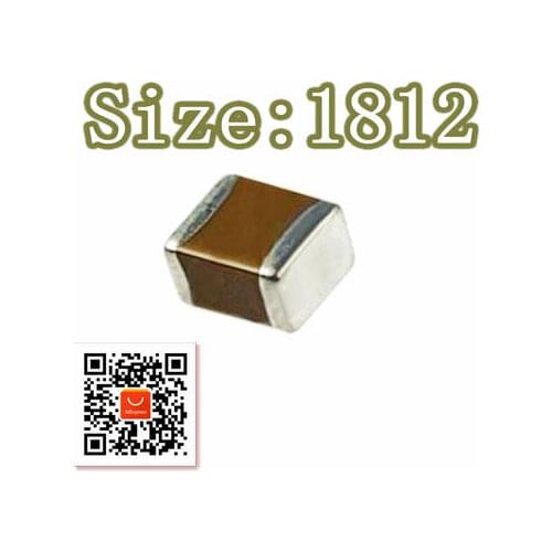 SMD Ceramic Capacitor Size: 1812 1UF (105K) 400V 100PCS/LOT