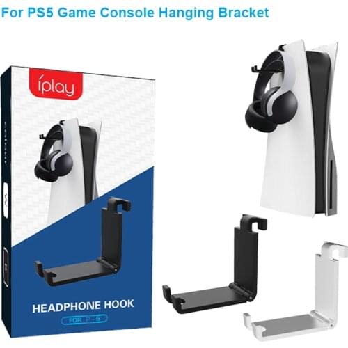 For Sony PlayStation 5 Game Console Hanging Bracket Headset Storage Rack For PS5 Earphone Hook Holder Game Earphone Accessories