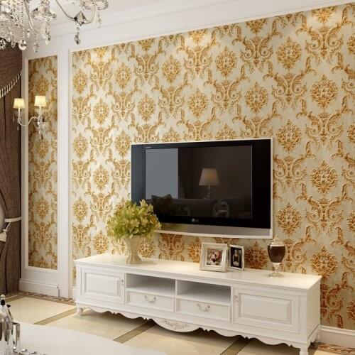 Luxury Wallpaper Self-adhesive Living Room Background Bedroom Walls Peel Stick Home Decor Improvement Mural in Roll Vinyl Films
