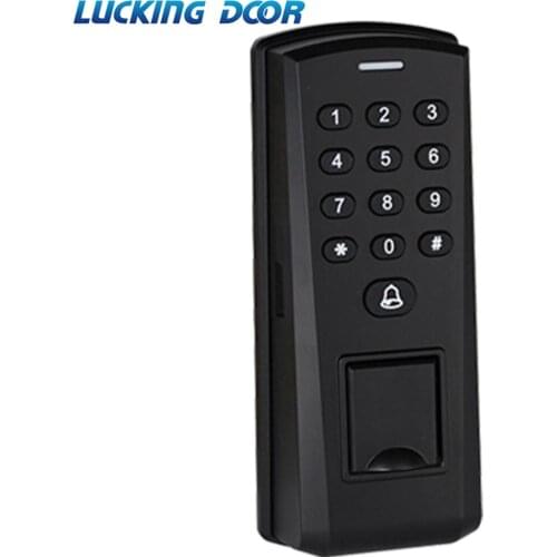 Fingerprint Access Control 125KHZ RFID card reader Biometric Door Access Control Keypad Password Card Reader Door Lock System