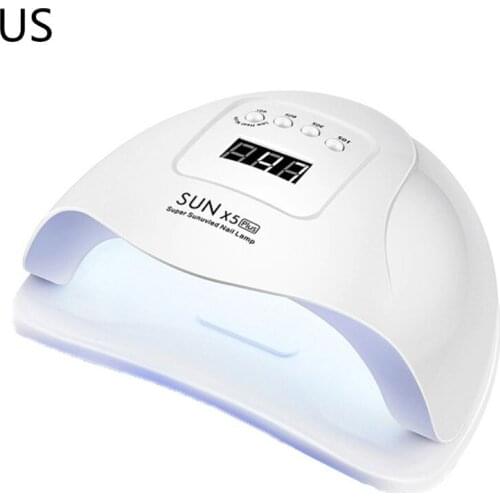 80W Professional UV LED Nail Polish Dryer Lamp Gel Curing Light Dry Machine C1FF