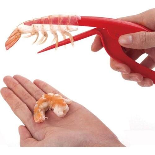 1Pc Creative Peel Shrimp Deveiner Tools Prawn Peeler Cooking Seafood Tools Kitchen Gadgets