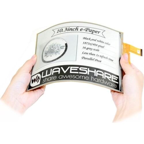10.3inch e-paper (D) 1872×1404, 10.3inch flexible E-Ink raw display, parallel port, without PCB