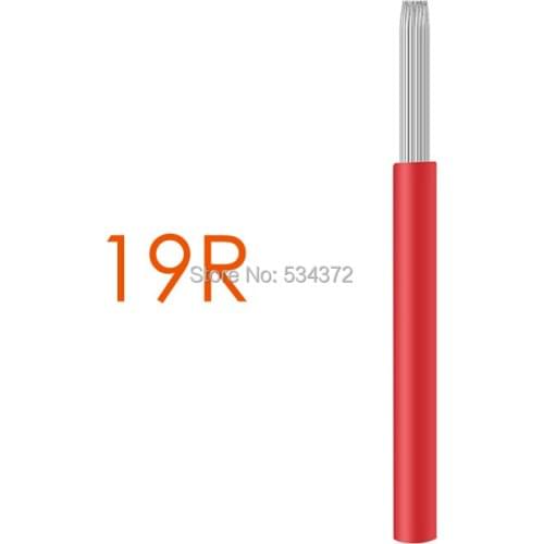 19P Round Needles Permanent Makeup Eyebrow Microblading Needle For 3D Eyebrow Embroidery Tattoo Needle