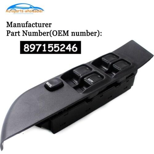 897155246 For LHD ISUZU TFR/TFS LHD 99-09 Front Left Door Master Power Window Switch Panel Car
