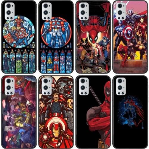 Captain Spiderman USA For OnePlus Nord N100 N10 5G 9 8 Pro 7 7Pro Case Phone Cover For OnePlus 7 Pro 1+7T 6T 5T 3T Case