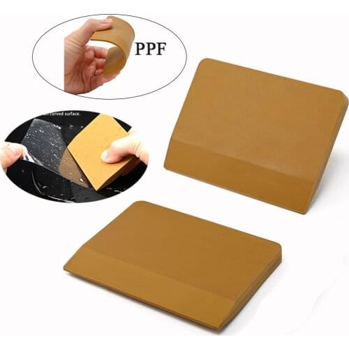 EHDIS 1/8pcs Soft PPF Squeegee Vinyl Wrapping Tool Car Accessories Window Tint Covering Protective Film Install Scraper Cleaner