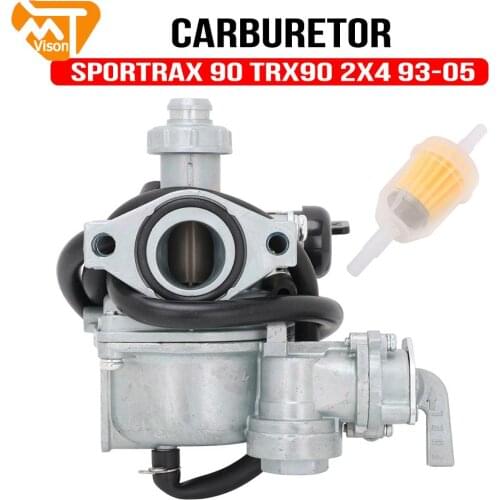 Motorcycle ATV Dirt Bike Car Cycle Choke Carburetor Carburettor For Honda Sportrax 90 TRX90 2x4 1993 1994 1995 1996 1997-2005