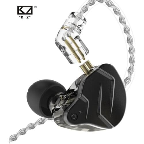 KZ ZSN Pro X 1BA+1DD Hybrid Driver Unit Metal In Ear Earphone HIFI Earbud Sport Headset IEM ZST ZSN AS10 ZS10 ZSX CA4 C10 C12
