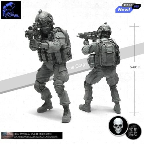 1/35 US Special Forces Sniper Resin Soldier Model TLP-04